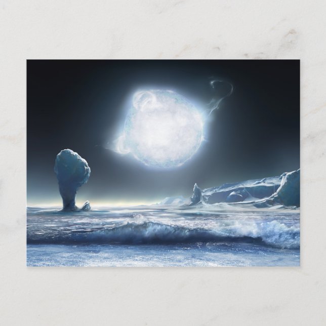 Carte Postale Feu froid (Devant)