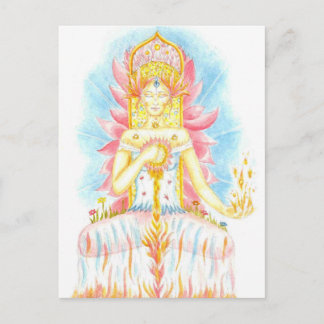 Carte Postale Feu intérieur