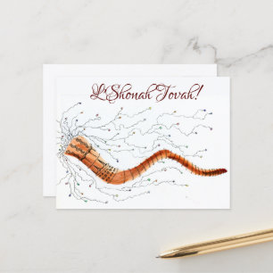 Carte Postale Feu Visuellement Shofar