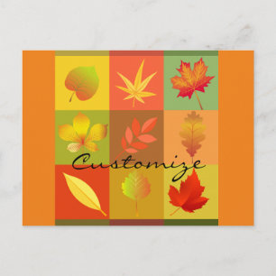 Carte Postale Feuillage d'automne Feuilles d'automne Thunder_Cov