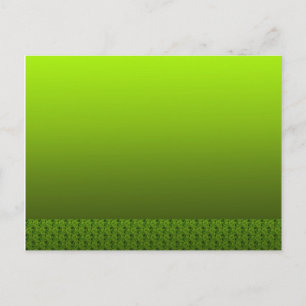 Carte Postale Feuillage vert