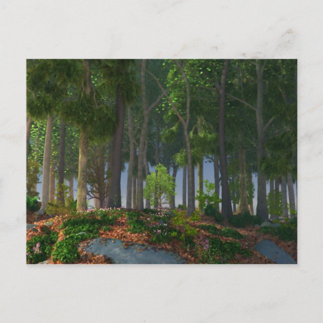 Carte postale Feuille (Devant)