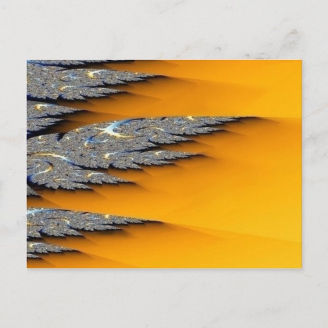 carte postale feuille (Devant)