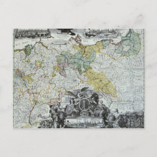 Carte Postale Feuille maîtresse de la souveraine prussienne