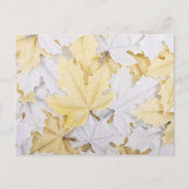 Carte Postale Feuilles d'automne (Devant)