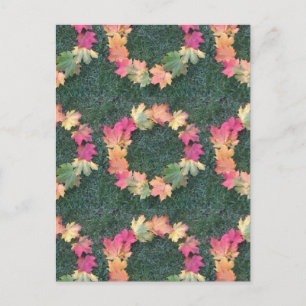 Carte Postale Feuilles d'automne