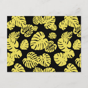 Carte Postale Feuilles tropicales multicolores 7