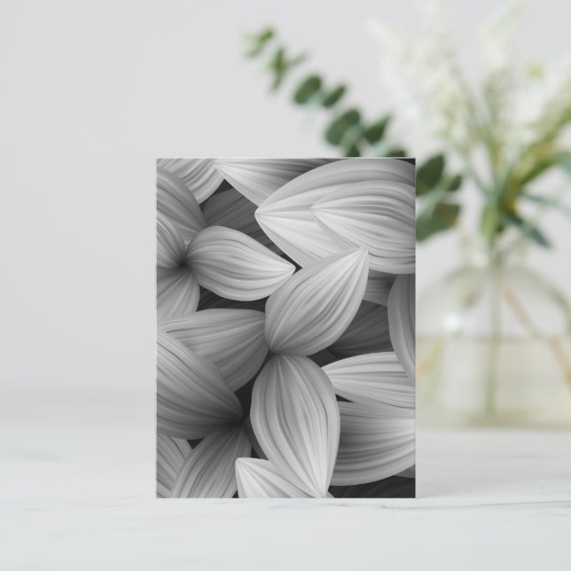 Carte Postale Feuilles tropicaux 13 (Debout devant)