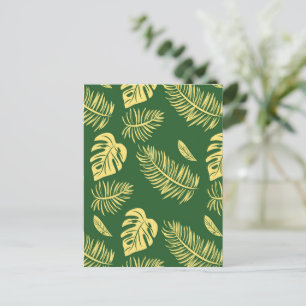 Carte Postale Feuilles tropicaux 19