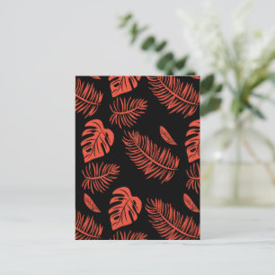 Carte Postale Feuilles tropicaux 21