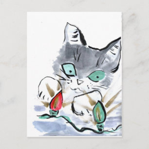 Carte Postale Feux de scintillement