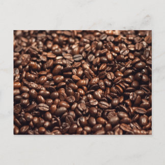 Carte Postale Fèves de café
