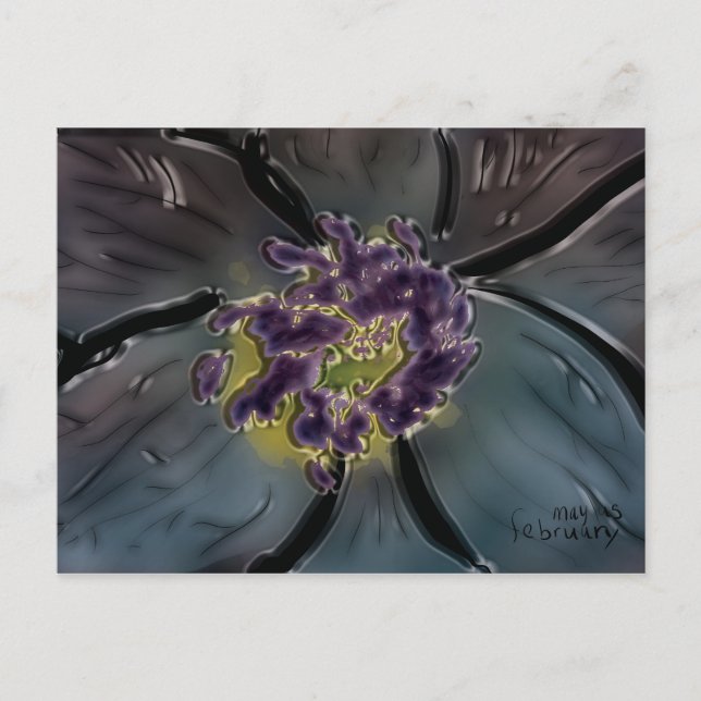 Carte Postale février (Devant)