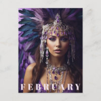 *~* FÉVRIER  AP53 Anniversaire AMÉTHYSTE Boho