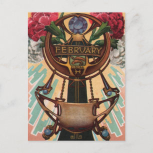 Carte Postale Février - Pisces