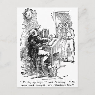 Carte Postale Fezziwig (avec texte)