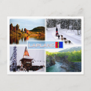 Carte Postale FI Lapland - Lac Inari - Lammintupa - Santa Claus