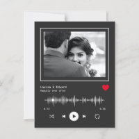 Fiançailles Mariage du lecteur de musique