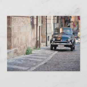 Carte Postale Fiat 500, Cinquecento en Italie