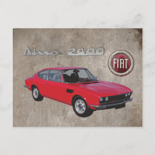 CARTE POSTALE FIAT DINO 2400 POSTCARD