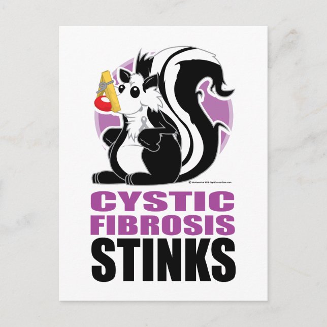 Carte Postale Fibrose kystique puants (Devant)
