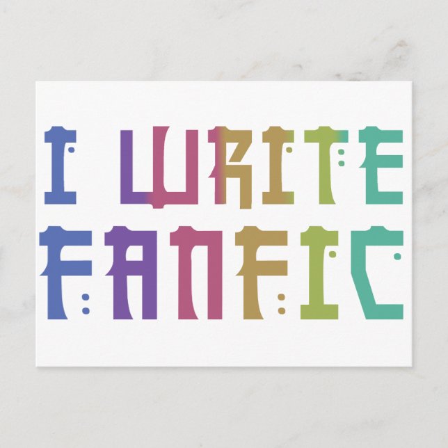 Carte Postale Fic de fierté (Devant)
