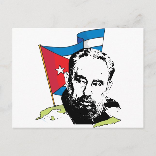 Carte Postale Fidel Castro (Devant)