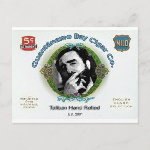 Carte Postale Fidel Castro Guantanamo Bay Cuba Cigar Company