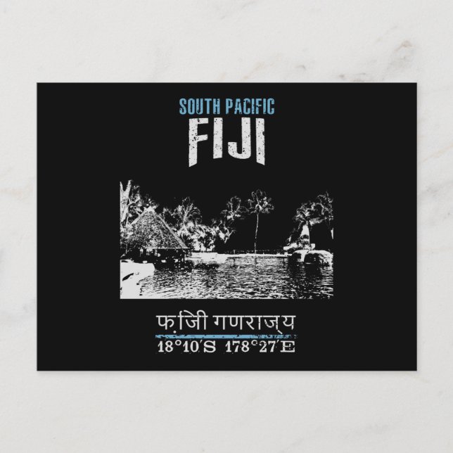 Carte Postale Fidji (Devant)