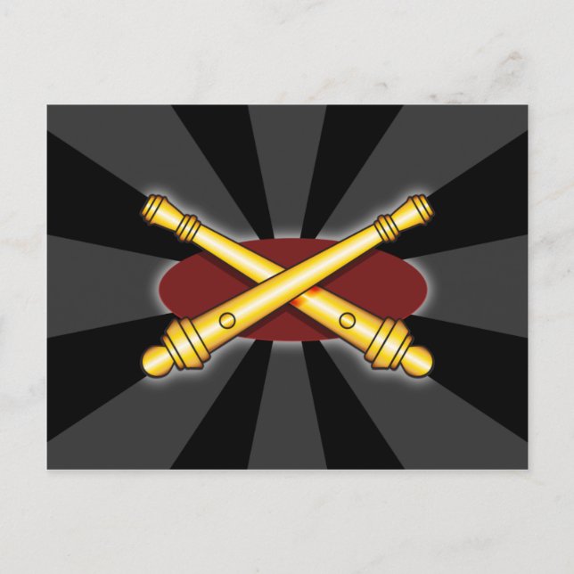 Carte Postale Field Artillery (Devant)