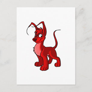 Carte Postale Fier rouge Gelert