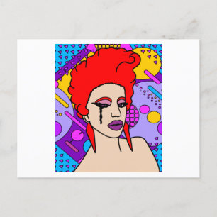 Carte Postale Fiers Drag Queen inspiré