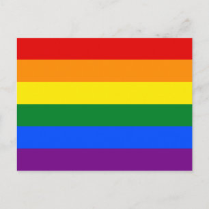 Carte Postale Fierté arc-en-ciel