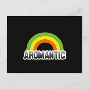 Carte Postale Fierté aromantique