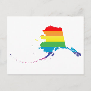 Carte Postale fierté de l'alaska.