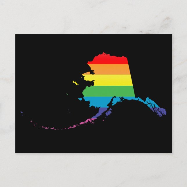 Carte Postale fierté de l'alaska. (Devant)