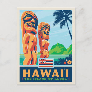 Carte Postale Fierté de l'État   Hawaii