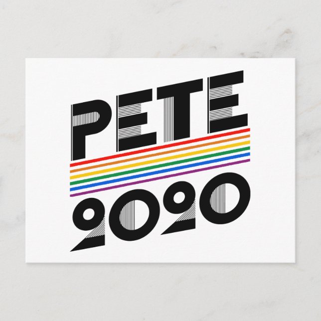 Carte Postale Fierté de Pete 2020 (Devant)