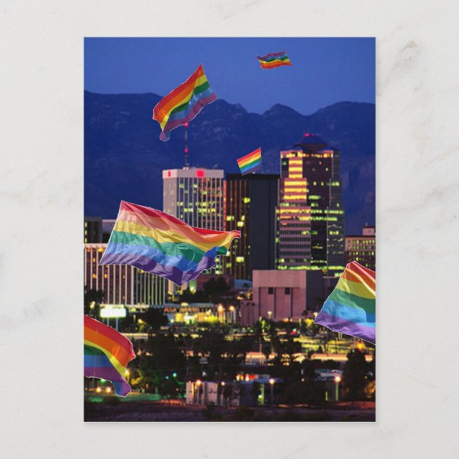 Carte Postale Fierté de Tucson, AZ en vol (Devant)