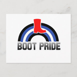 Carte Postale Fierté des bottes
