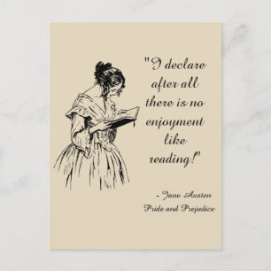 Carte postale Fierté et préjugés