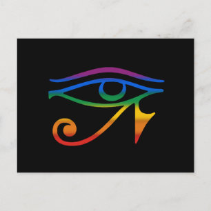 Carte Postale Fierté gay goth