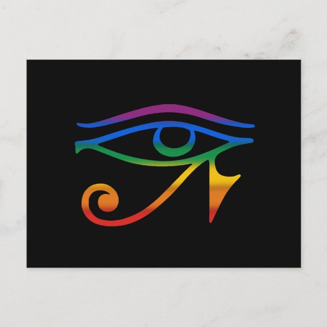 Carte Postale Fierté gay goth (Devant)
