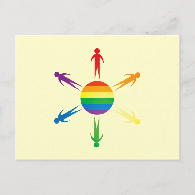 Carte Postale Fierté mondiale (Devant)