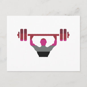 Carte Postale Fierté musculaire