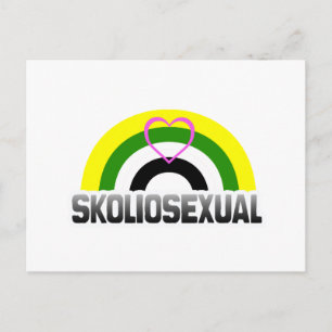 Carte Postale Fierté skoliosexuelle