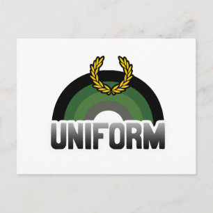 Carte Postale Fierté uniforme