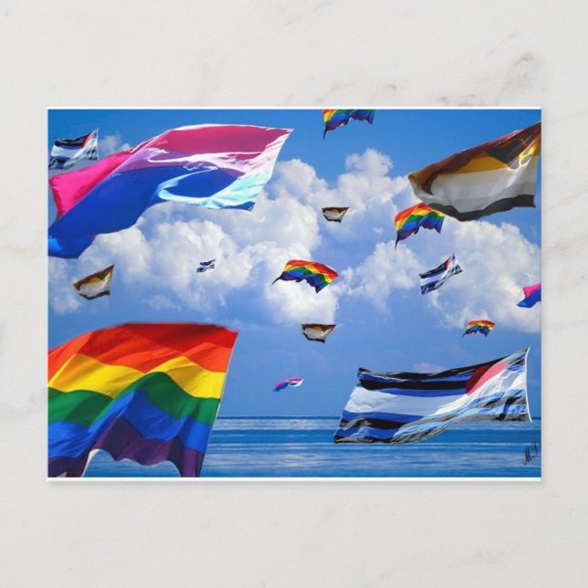 Carte Postale "Fierté volante" par Mark Thaler (Devant)