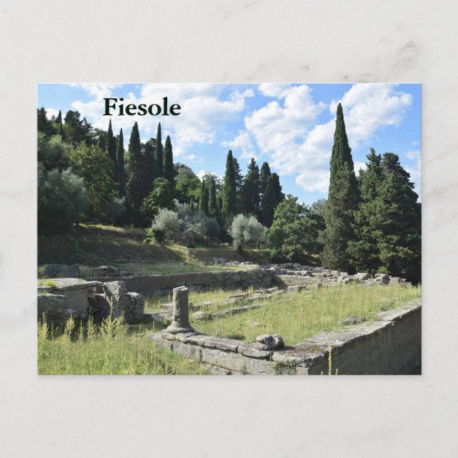Carte postale Fiesole (Devant)