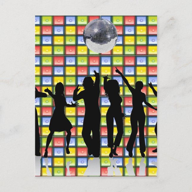 Carte Postale Fièvre de la danse (Devant)